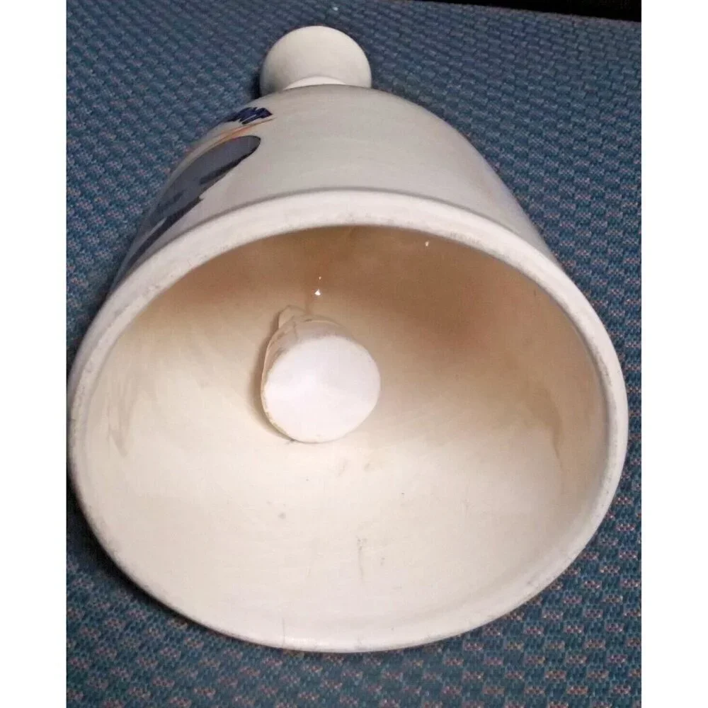 1947 Roswell UFO Incident souvenir Dinner bell ceramic spaceship alien graphic